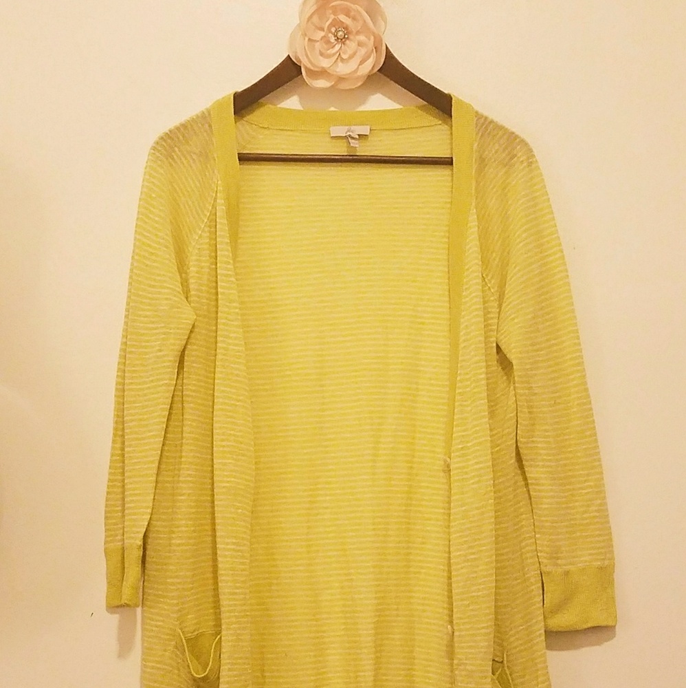Joie Lime Green Cardigan